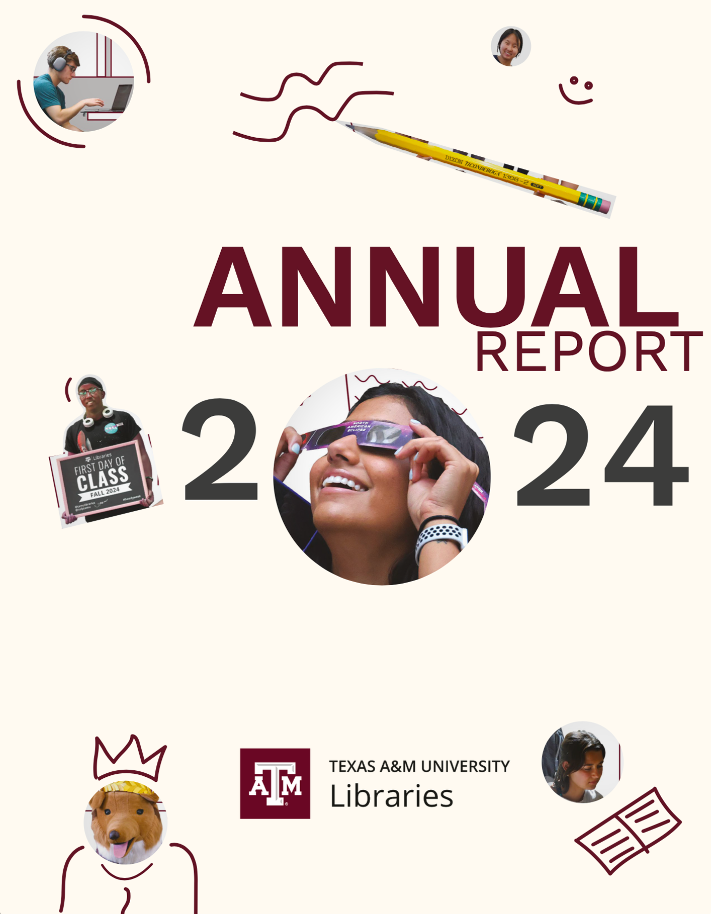  Cover of 2024 Texas A&M Annual Report